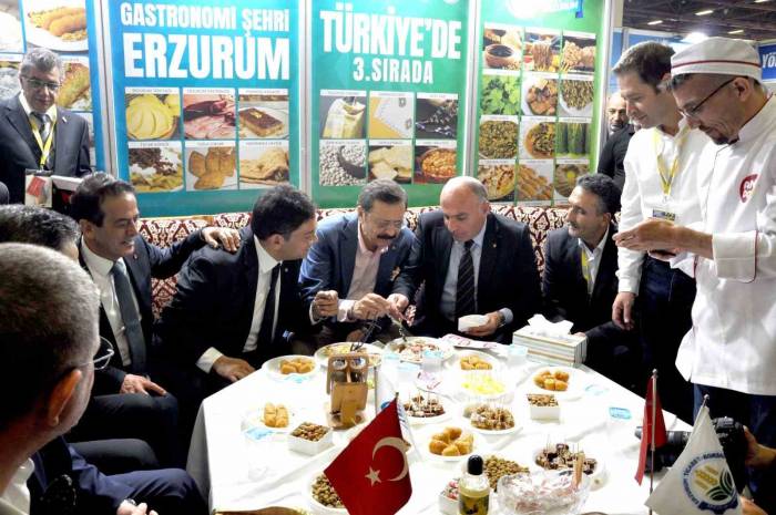 Kayserili Başkan’a Erzurum Mantısı