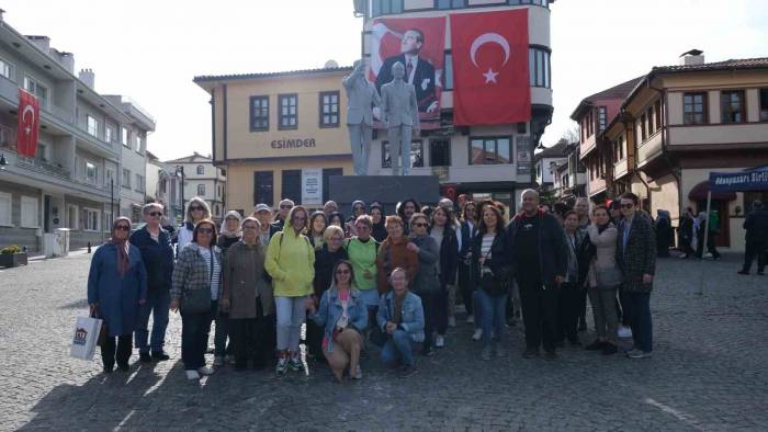 Tarihi Odunpazarı Evleri Haftasonunda Turistlerin Odağı Olmaya Devam Ediyor