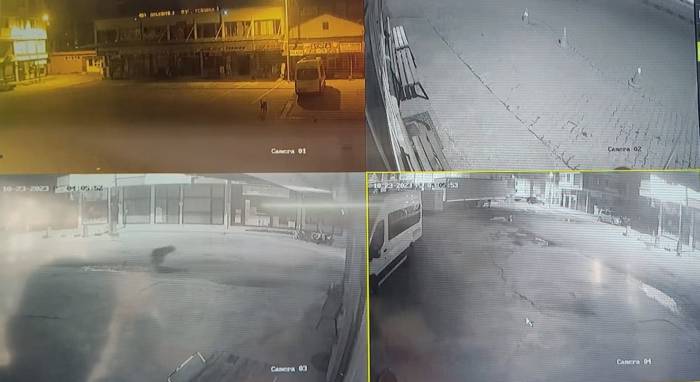 Sokakları Süpüren Temizlik İşçisinin Karşısına Ayı Çıktı