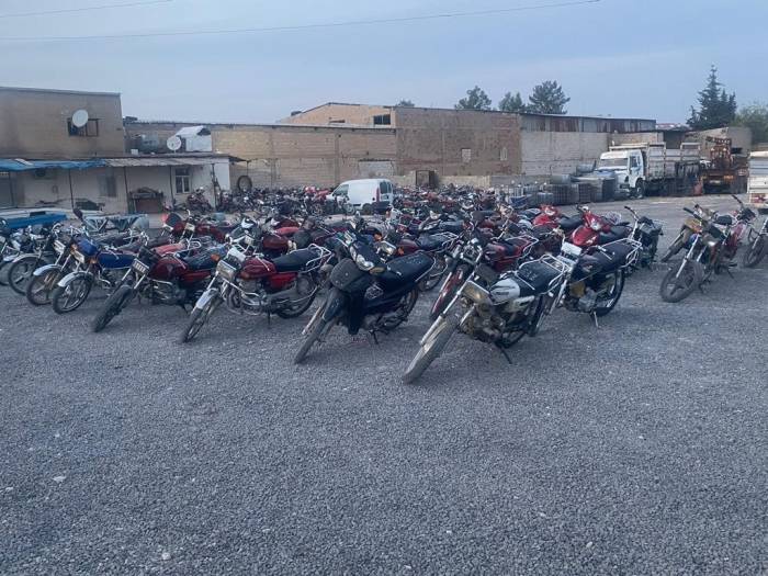 Şanlıurfa’da Çalıntı Motosiklet Operasyonu: 137 Motosiklet Ele Geçirildi