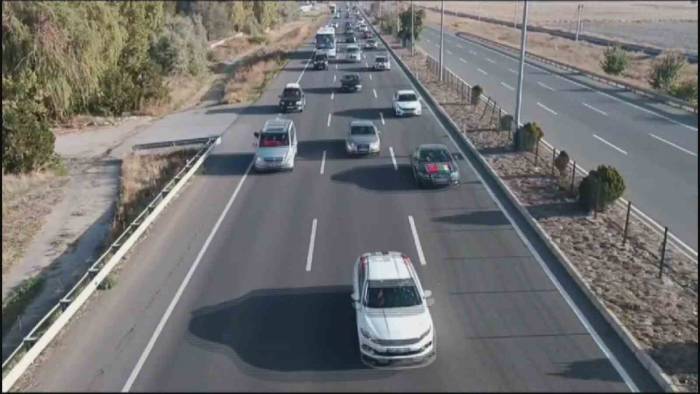 Filistin İçin Özgürlük Konvoyu Kayseri’den İncirlik’e Hareket Etti