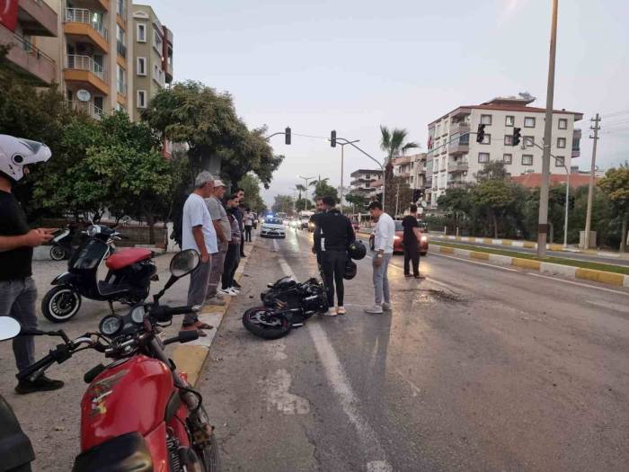 Milas’ta Motosiklet Kazası: 2 Yaralı