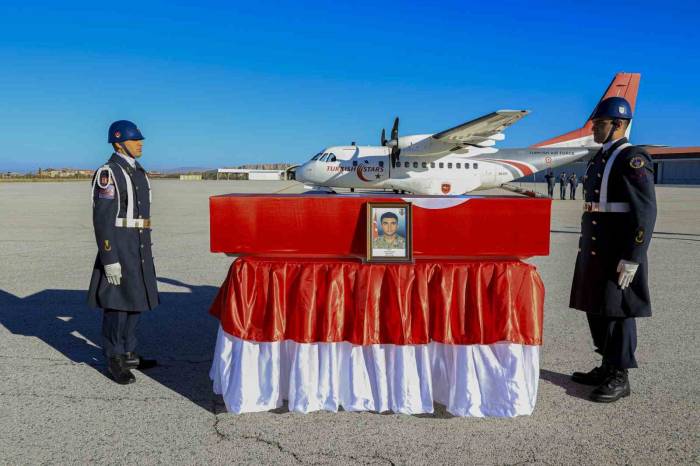 Şehit Bektaş’ın Naaşı Memleketine Uğurlandı