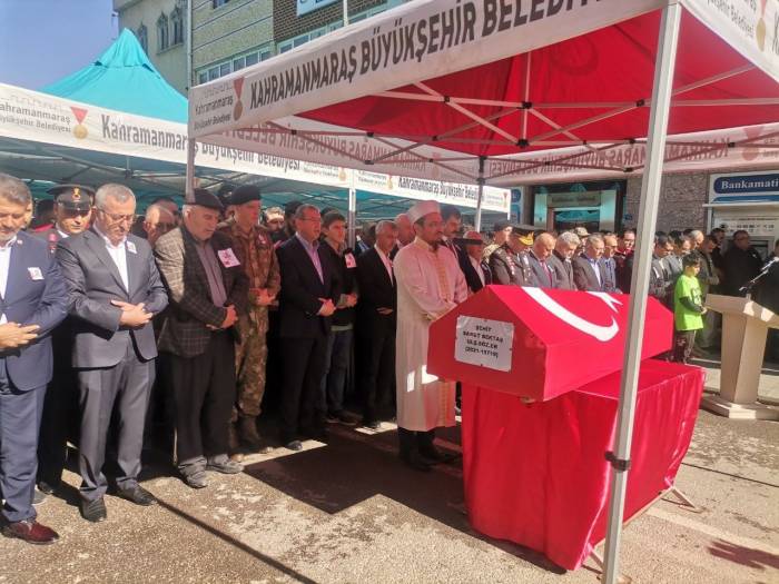 Kahramanmaraşlı Şehit Son Yolculuğuna Uğurlandı