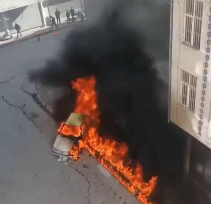 Van’da Korkutan Yangın