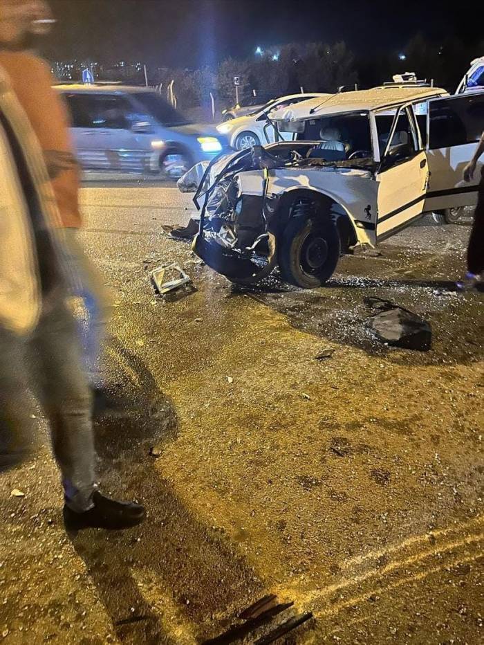 Otomobilin Hurdaya Döndüğü Kaza Kamerada