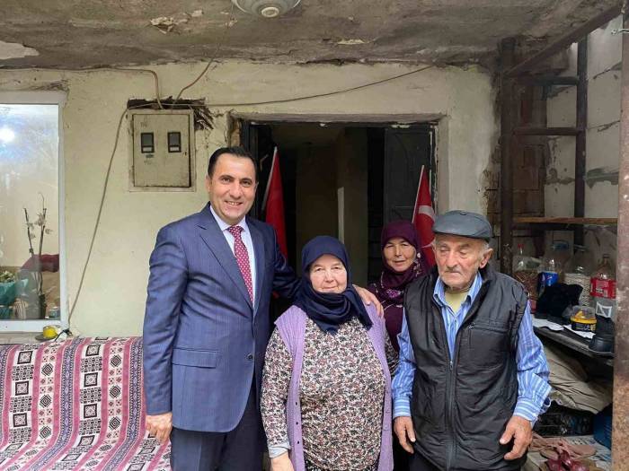 Şehit Ailesinin Acılarına Ortak Oldu