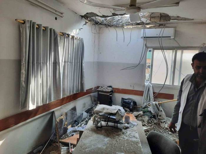 İsrail, Şifa Hastanesinin Güneş Panellerini Vurdu