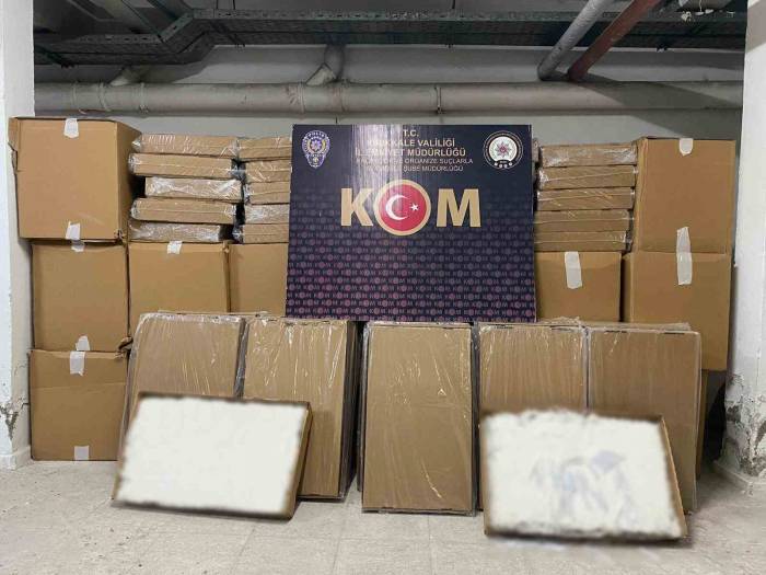 Kırıkkale’de 1 Milyon 260 Bin Makaron Ve 172 Litre Kaçak İçki Ele Geçirildi