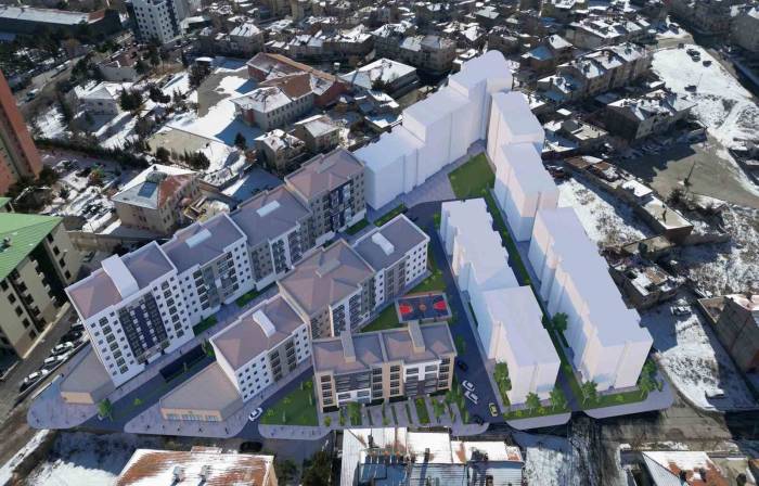 Nevşehir’de Kentsel Dönüşüm Çalışmaları Devam Ediyor