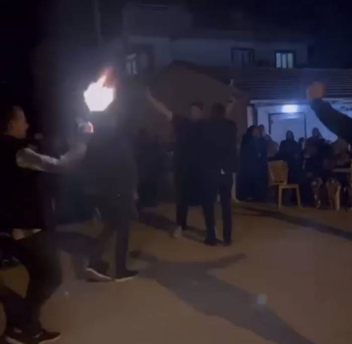 Asker Eğlencesindeki Magandalar Kamerada
