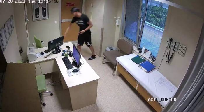 Yüzbinlerce Sentetik Hap Temininde E-imzaların Çalındığı Anlar Kamerada