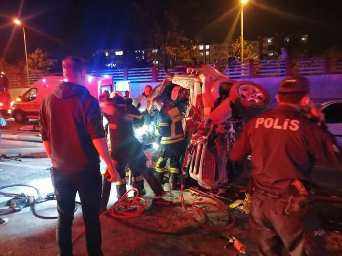 Kayseri’de 5 Kişinin Yaralandığı Kazada Acı Haber