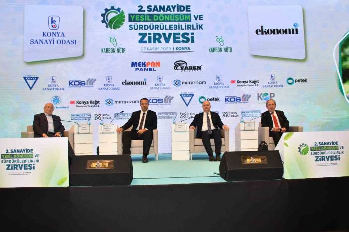 Saniyede Yeşil Dönüşüm Ve Sürdürülebilirlik Zirvesi Yapıldı