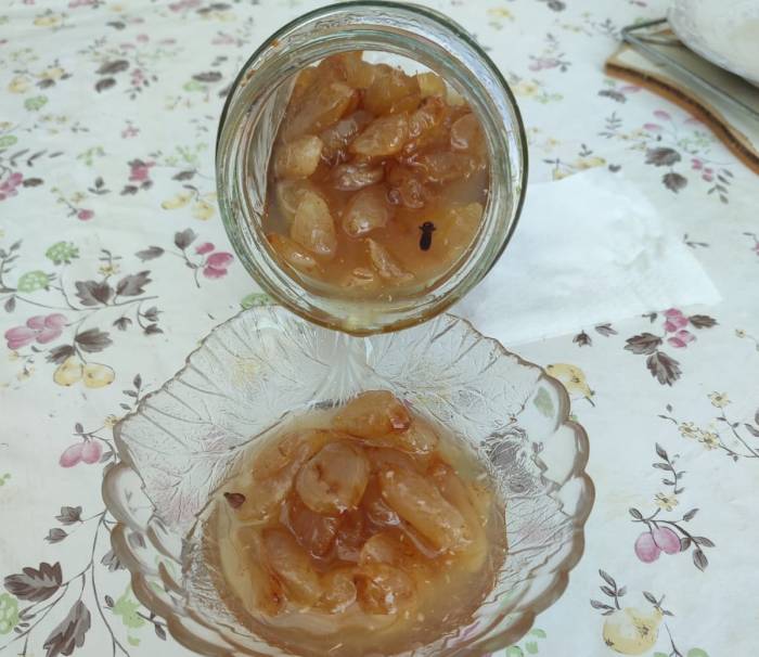 Sarıgöl’de Üzüm Reçeli Yapımına Başlandı