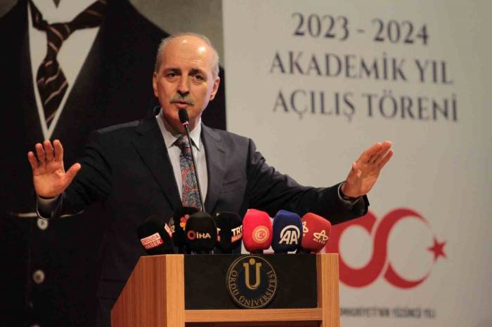 Tbmm Başkanı Kurtulmuş: “Teröre Karşı Olduklarını Söyleyenler, Konu Bizim Coğrafyamız Olunca Teröre Destek Vermekten Utanmıyor”