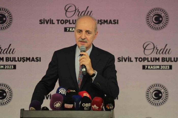 Tbmm Başkanı Kurtulmuş: "Çabamız 3’üncü Dünya Savaşının Önüne Geçmek"