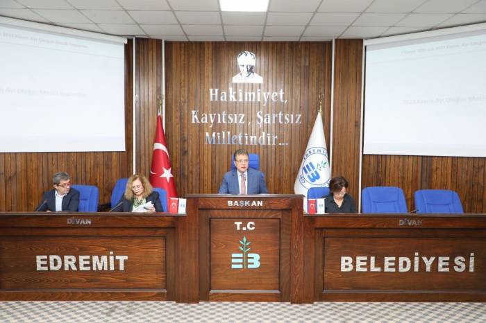 Edremit Meclisi’nde Kararlar Oy Birliği İle Alındı