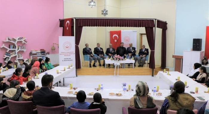 Çes Kuruluşundaki Çocuklarla Gaziler Buluştu