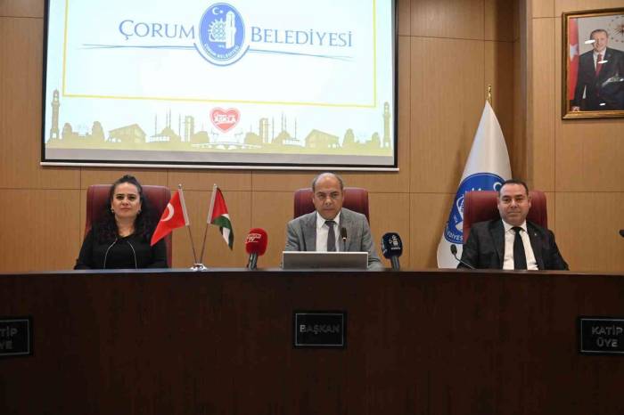 Çorumlu Meclis Üyelerinden İsrail’e Ortak Tepki