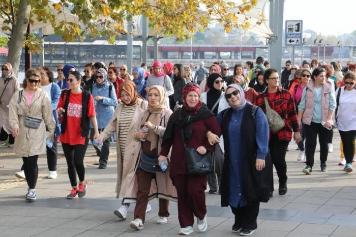 Kadınlar Sağlık İçin Yürüdü