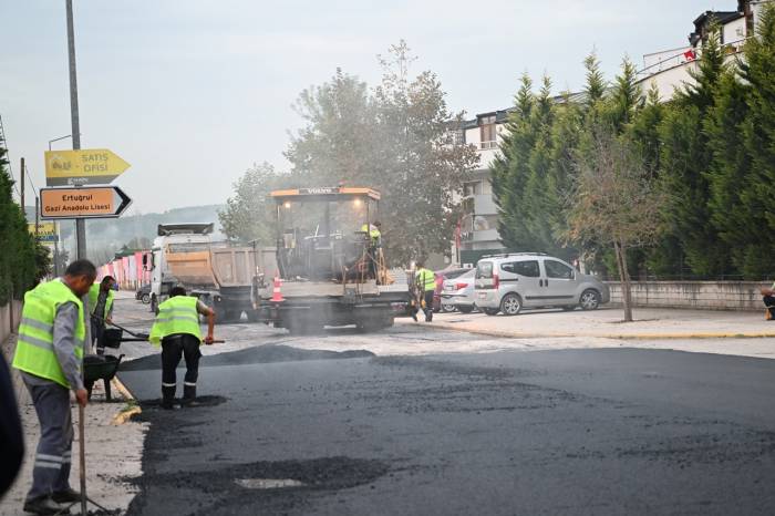 Kartepe’ye 1950 Ton Asfalt