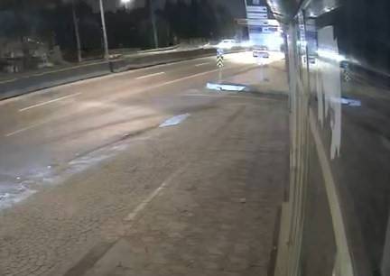 2 Kişiyi Hayattan Koparan Kaza Kamerada
