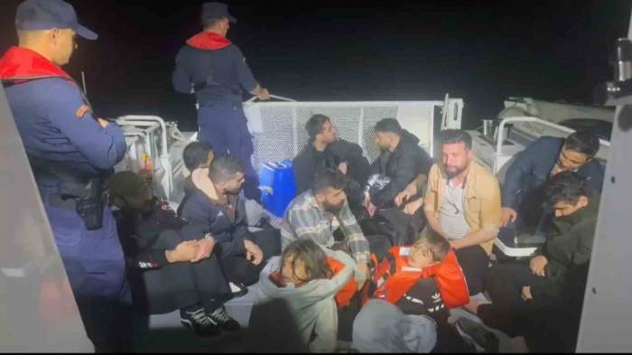 Datça’da 45 Düzensiz Göçmen Yakalandı, 31 Göçmen Kurtarıldı