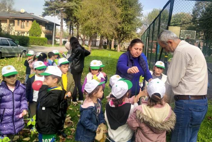 Minik Öğrenciler Ağaç Türlerini Öğrendi