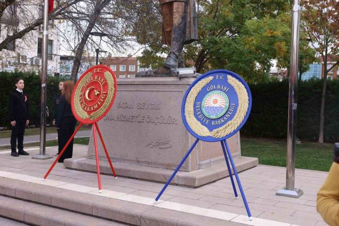 Gölbaşı’nda 10 Kasım Anma Programı Düzenlendi