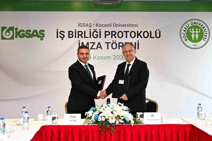 İgsaş, Kocaeli Üniversitesi İle İş Birliği Protokolü İmzaladı