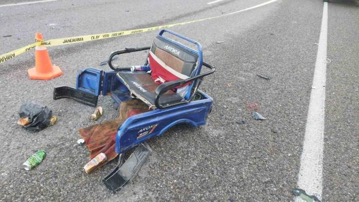 Otomobil Motosiklete Çarptı: 1 Ölü