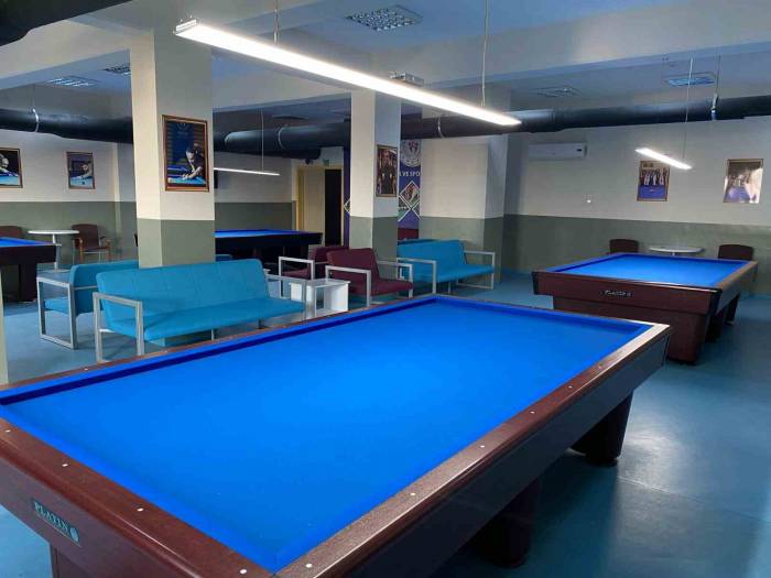 Bilardo Federasyonundan Malzeme Desteği