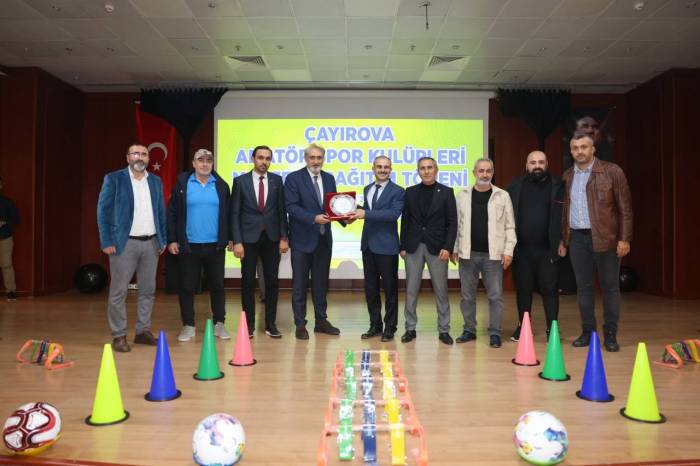 Amatör Spor Kulüplerine Malzeme Desteği