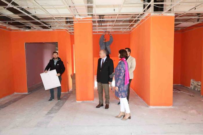 Belediye Personelinin Çocukları İçin Yapılıyor