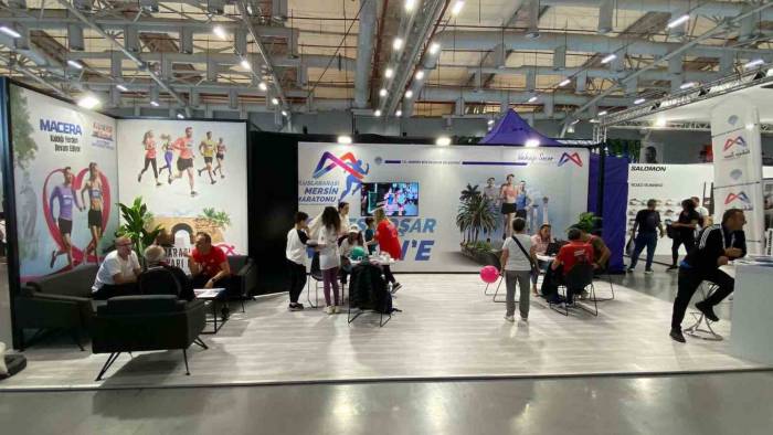 Mersin Büyükşehir Belediyesi ’istanbul Maratonu’ Fuarında Yerini Aldı