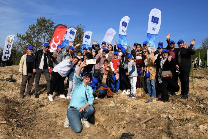 Samsun Ab Bilgi Merkezi’nden Fidan Dikme Etkinliği