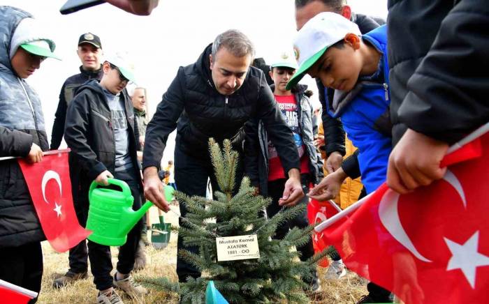 Ardahan’da Fidanlar Toprakla Buluştu