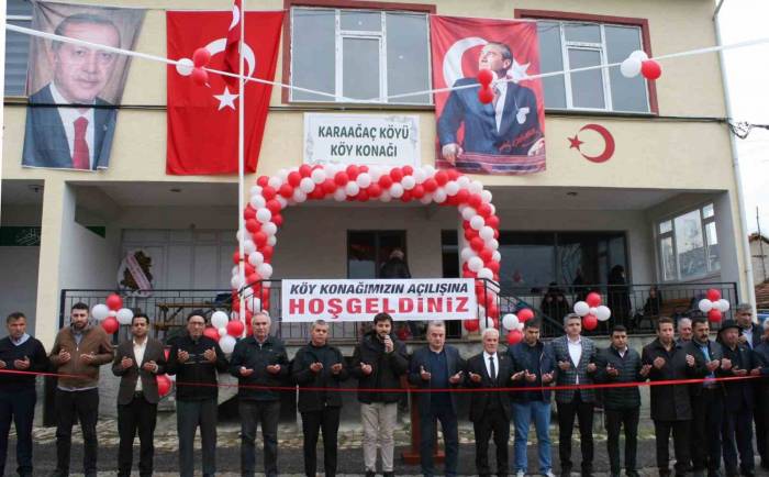 Köy Konağı Törenle Hizmete Açıldı