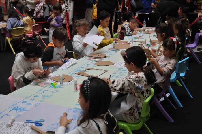 Çocuklar ‘Espark Atölye’ Etkinliklerinde Doyasıya Eğleniyor