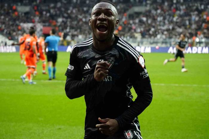 Trendyol Süper Lig: Beşiktaş: 1 - Rams Başakşehir: 0 (Maç Sonucu)