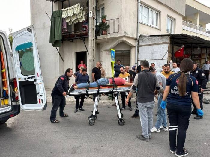 Motosiklet İle Otomobil Çarpıştı: 1 Yaralı