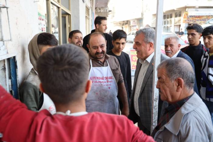 Beyazgül, Esnaflarıyla Bir Araya Geldi