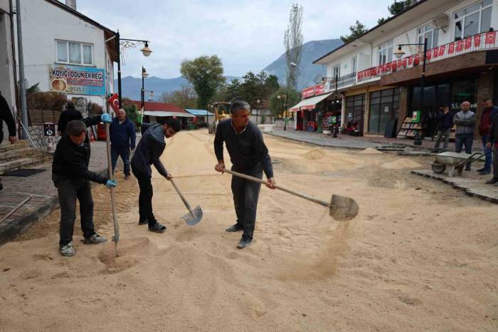 Safranbolu’da Yol Onarım Çalışmaları