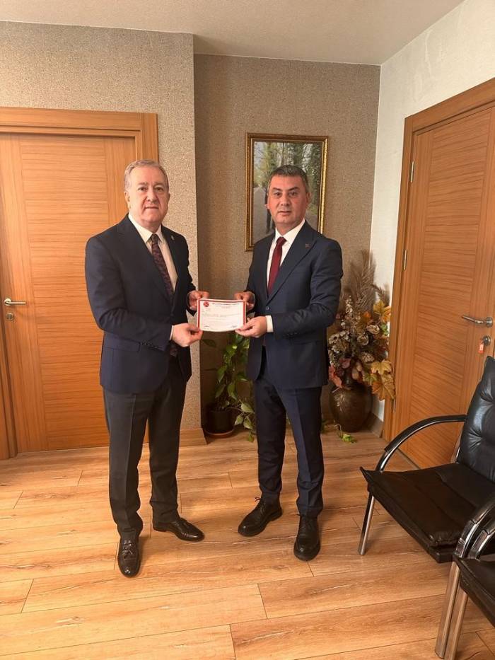 Gölbaşı Belediye Başkanı Şimşek, Mahalli İdareler Seçimi Aday Adaylığı Başvurusunu Yaptı