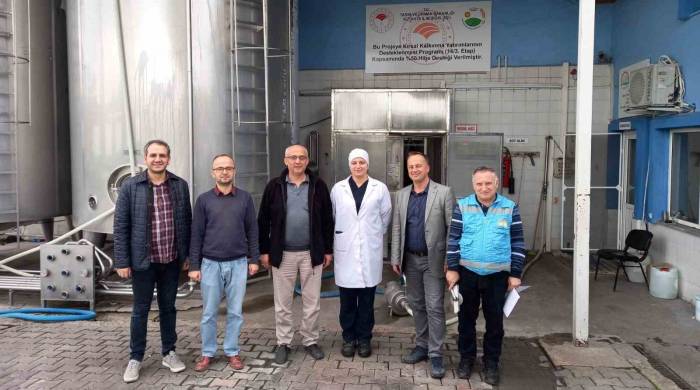 Hisarcık’ta Süt Ürünleri Fabrikasında Ges Projesinin Hak Ediş Kontrolü Yapıldı