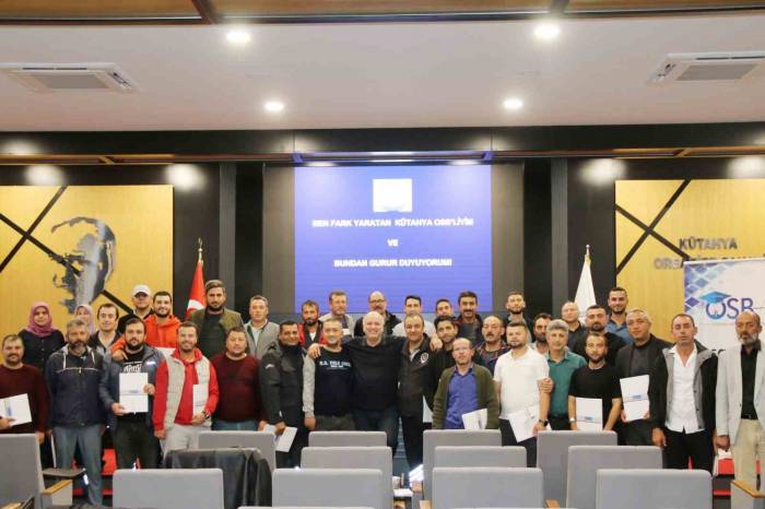 Kütahya Osb Müdürlüğü Teknik Ekibinin Tecrübeleri, Eğitimlerle Güçlendiriliyor