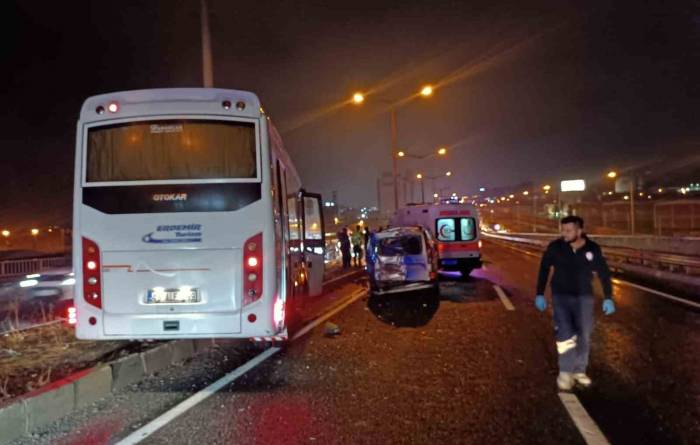 Manisa’da Zincirleme Kaza: 10 Yaralı