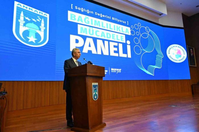 Ankara Büyükşehir Belediyesi’nden "Bağımlılıkla Mücadele" Paneli