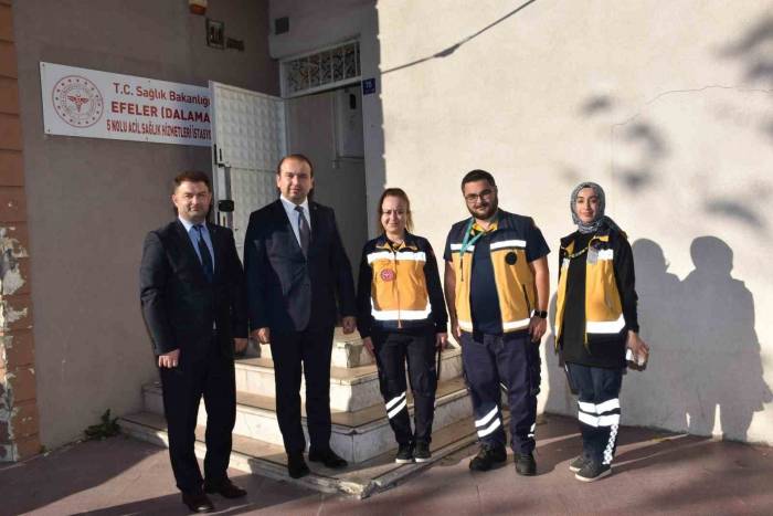 İl Sağlık Müdürü Şenkul Acil Sağlık Hizmetleri Çalışanları İle Buluştu
